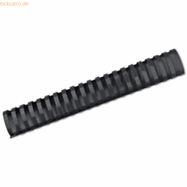 0033816097124 - Plastikbinderücken CombBind 4028185 schwarz US-Teilung 21 Ringe auf A4 38mm 0033816097124 4028185