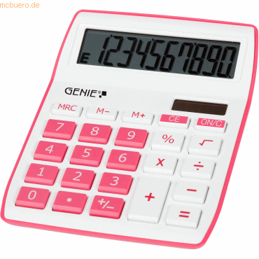 Genie Tischrechner 840P pink 10-stellig