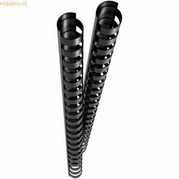 4015468123730 - Spiralbinderücken 12mm VE=25 Stück schwarz