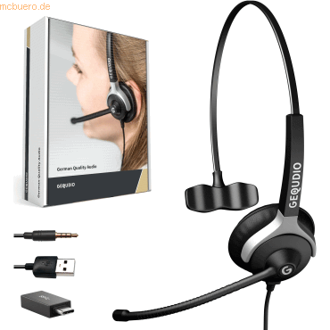 4064693000132 - Headset 1-Ohr mit USB Anschluss geeignet für PC MAC