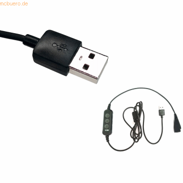 4058906129260 - Headset-Anschlusskabel USB geeignet für PC und Mac