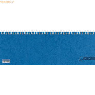 Glocken Querkalender 29,7x10,5cm 1 Woche/2 Seiten blau Kalendarium 202