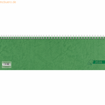 4061947145410 - Tisch-Querkalender 327x112mm 1 Woche auf einer 2 Seite grün Ka 4061947145410 - Tisch-Querkalender 327x112mm 1 Woche auf einer 2 Seite grün Ka