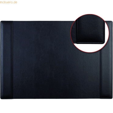 4021819012134 - Schreibunterlage 63 x 42 cm Kunstleder schwarz schwarzes 