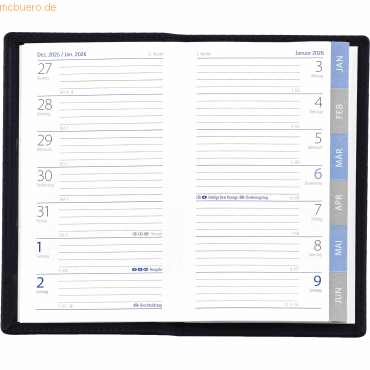 4021819585461 - Taschenkalender 9x15cm 1 Woche Seite schwarz 2023 4021819585461 - Taschenkalender 9x15cm 1 Woche Seite schwarz 2023