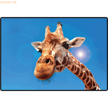 7612176077729 - Schreibunterlage Mini-PosterPad Giraffe 50x 34cm