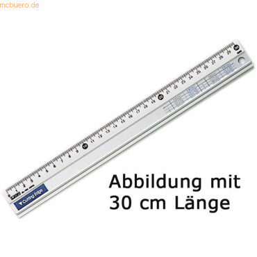 4011028077062 - Schneidelineal Aluminium 30 cm