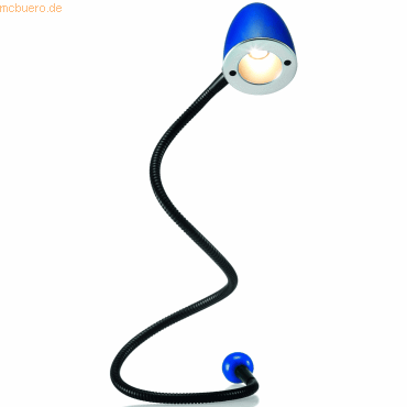 Hansa LED-USB-Leuchte Snake 1,5 W ABS/Metall nachtblau satiniert