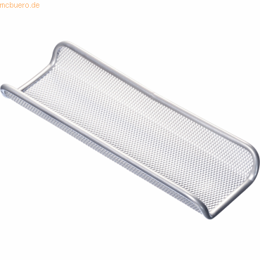 4012086080384 - Stifteschale Mesh 1 Fach Mesh Stahl 95x35x245mm silber