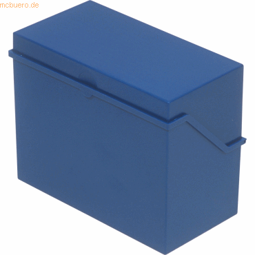 4012086021905 - Klein-Karteikasten the index A7 quer blau