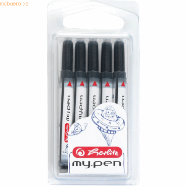 4008110397351 - 20 x Universalpatrone mypen blau VE=5 Stück