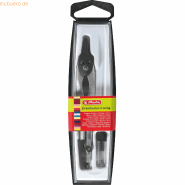 4008110370538 - 4 x Zirkelkasten 1-teilig farbig sortiert