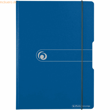 Herlitz Klemmbrettmappe PF Polyfoam A4 blau to go