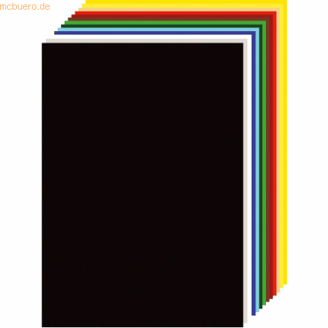 4008110227283 - 10 x Tonkarton aprikose 50x70cm