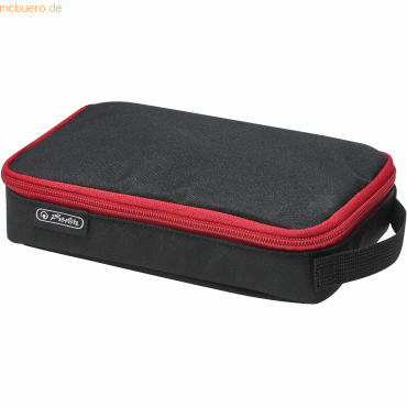 4008110259079 - 2 Go Weiches Federmäppchen Polyester Schwarz - Rot (50033348) 4008110259079 - 2 Go Weiches Federmäppchen Polyester Schwarz - Rot (50033348)