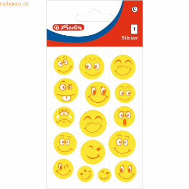 4008110263588 - 10 x Schmucketikett Kids Motiv 7 1 Stück Emoji Faces reflex VE