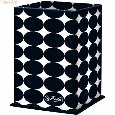 4008110297965 - Stifteköcher 76x76x10cm Pappe Just Black
