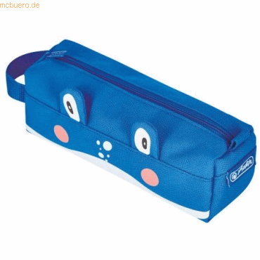 4008110353159 - 2 x Schüleretui Faulenzer quattro Polyester 210x70mm Whale