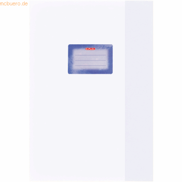 4008115205101 - 25 x Heftumschlag A5 PP Bast weiß