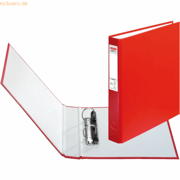 4008115365034 - herlitz maXfile protect Ringbuch 2-Ringe rot 35 cm DIN A5 hoch