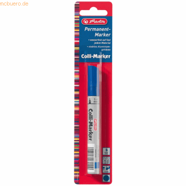 4008118665506 - 6 x Permanentmarker 1-4mm blau