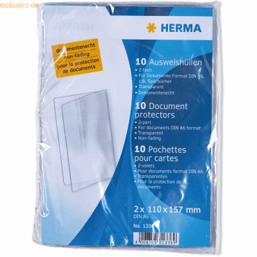 4008705013369 - HERMA Ausweishülle (Klapphülle) A6 4008705013369 - HERMA Ausweishülle (Klapphülle) A6