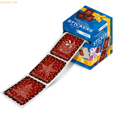 4008705151368 - Weihnachtssticker Merry Christmas VE=200 Sticker 4008705151368 - Weihnachtssticker Merry Christmas VE=200 Sticker