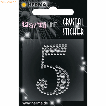 4008705153614 - 3 x HERMA Schmucketikett Crystal 1 Blatt Sticker 5 4008705153614 - 3 x HERMA Schmucketikett Crystal 1 Blatt Sticker 5