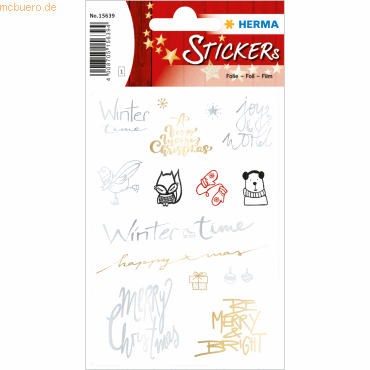 4008705156394 - 10 x HERMA Creative Sticker Winter Time VE=15 Sticker 4008705156394 - 10 x HERMA Creative Sticker Winter Time VE=15 Sticker