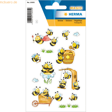 4008705156950 - 10 x HERMA Sticker Bienenvolk 1 Blatt 4008705156950 - 10 x HERMA Sticker Bienenvolk 1 Blatt