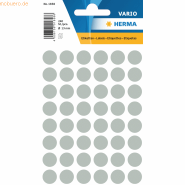 4008705018586 - Markierungspunkte 1858 grau Ø 12mm 4008705018586 1858 2400