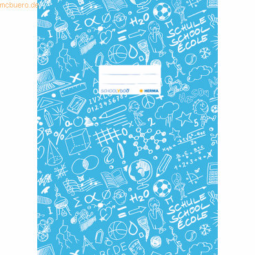 4008705194105 - Heftschoner Schoolydoo DIN A4 aus PP hellblau 4008705194105 - Heftschoner Schoolydoo DIN A4 aus PP hellblau