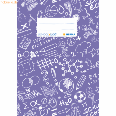 4008705194181 - Heftschoner Schoolydoo DIN A5 aus PP violett 4008705194181 - Heftschoner Schoolydoo DIN A5 aus PP violett