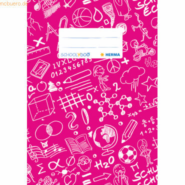 4008705194204 - Heftschoner Schoolydoo DIN A5 aus PP pink 4008705194204 - Heftschoner Schoolydoo DIN A5 aus PP pink