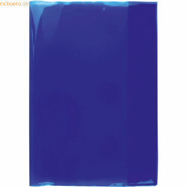 4008705196000 - 10 x HERMA Heftschoner Transparent Plus A4 blau 4008705196000 - 10 x HERMA Heftschoner Transparent Plus A4 blau
