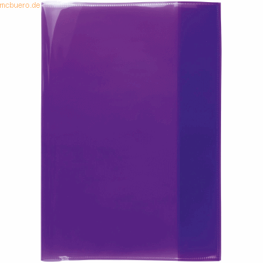 4008705196086 - 10 x HERMA Heftschoner Transparent Plus A4 violett 4008705196086 - 10 x HERMA Heftschoner Transparent Plus A4 violett