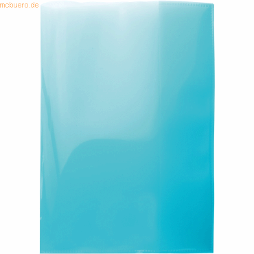4008705196123 - 10 x HERMA Heftschoner Transparent Plus A5 türkis