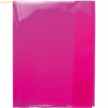 4008705196253 - 10 x HERMA Heftschoner Transparent Plus Quart pink