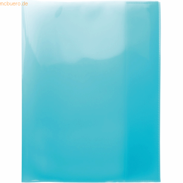 4008705196277 - 10 x HERMA Heftschoner Transparent Plus Quart türkis