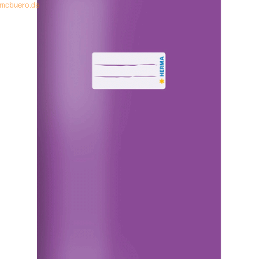 4008705197700 - 10 x HERMA Karton-Heftschoner A5 violett 4008705197700 - 10 x HERMA Karton-Heftschoner A5 violett