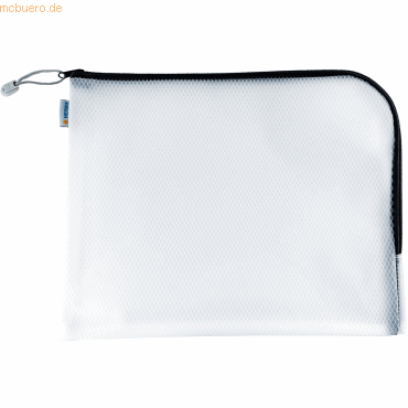 HERMA Universaltasche A4+ 36x28cm transparent/schwarz