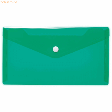 4008705200349 - 5 x HERMA Brieftasche DIN lang PP dunkelgrün