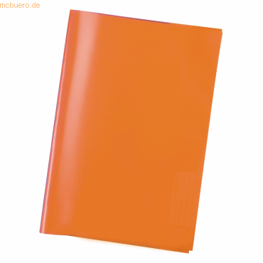 4008705074841 - Heftschoner 7484 A5 Folie transparent orange 4008705074841 Herma