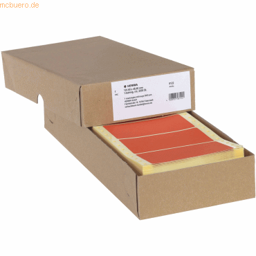 4008705081221 - Computeretiketten ROT 8122 1016 x 484 mm 1-bahnig 4008705081221 8122 2000 Stück