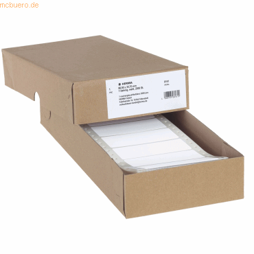 4008705081610 - HERMA Computeretiketten 889x357 mm 1-bahnig weiß Papier matt 2000 St - Weiß - Selbstklebendes Druckeretikett - Zellulose - Papier - Punktmatrix - Matte - PEFC