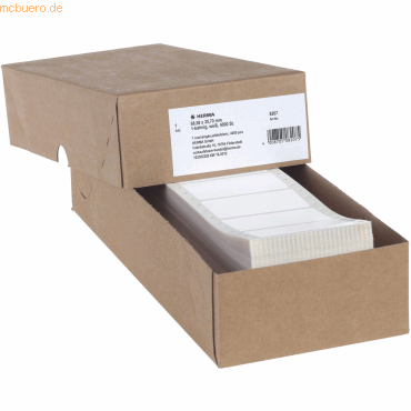 4008705082075 - Computeretiketten 8207 6858 x 357 mm weiß 1-bahnig 4008705082075 4000 Stück 4008705082075 - Computeretiketten 8207 6858 x 357 mm weiß 1-bahnig 4008705082075 4000 Stück