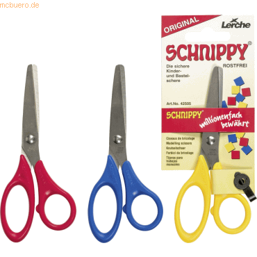 4005329081576 - 12 x Bastelschere 13cm rund Schnippy farbig sortiert 4005329081576 - 12 x Bastelschere 13cm rund Schnippy farbig sortiert