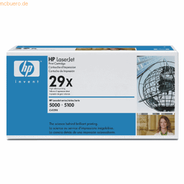 HP Toner HP C4129X schwarz