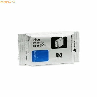 HP Tintenpatrone Original HP C6602B blau