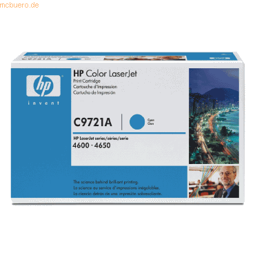 HP Toner HP C9721A cyan